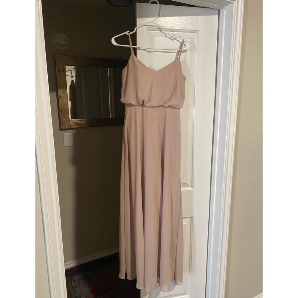 Birdy Grey Gwennie Taupe bridesmaid dress